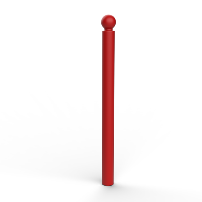 Potelet Boulogne rouge signalisation