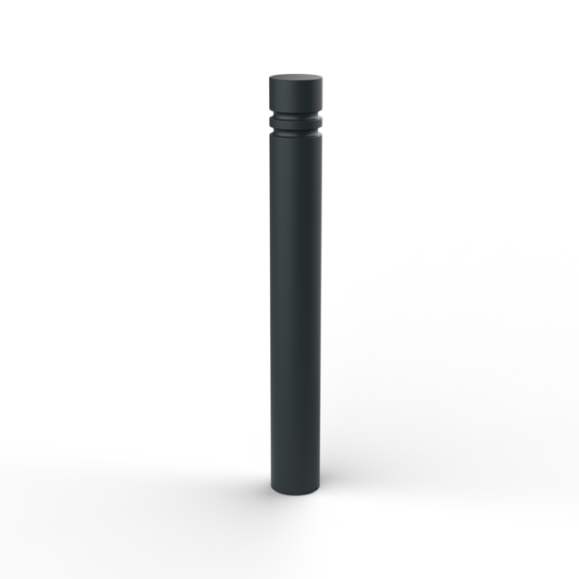 Potelet Fontainebleau gris basalte